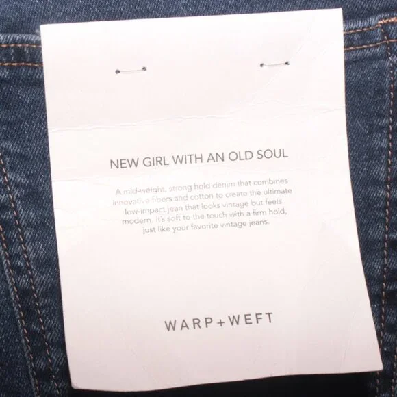 NWT Warp + Weft RFD Straight Jeans Size 28 - Picture 8 of 12